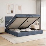  od pjene s madracem i LED-om Tamnosiva 200 x 200 cm | shoptok.hr