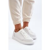 VINCEZA Women's Sneakers Natural Leather White Dimpna | Shoptok.si