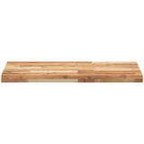 Plutajuće police 2kom s uljnim premazom 120x40x4cm drvo bagrema | Shoptok.si