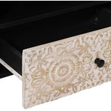 TV ormar s ladicama Bijelo 80 x 33,5 x 46 cm Čvrsto drvo manga | Eponuda.ba