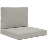  Jastuk za vanjsku sofU 2 pcs Sivi Poliester | Eponuda.com