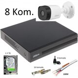  Dahua SET-08 * 8 kamere Full HD, HDD 2 TB, 4x10m+4x20m rg59 12v 15a | Eponuda.com