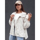 DStreet Kurtka damska przejściowa GLAMOUR PARK biała | Shoptok.si