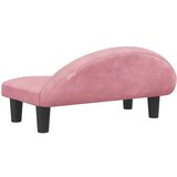 vidaXL Krevet za pse ružičasti 70x52x30 cm baršunasti | shoptok.hr