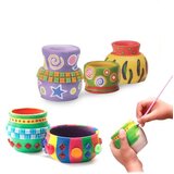 DIY Pottery Wheel Clay Art Paints Kit | shoptok.hr