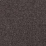 vidaXL Krevet s oprugama i madracem tamnosmeđi 140 x 190 cm od tkanine | shoptok.hr