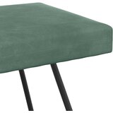  Klupa Morska zelena 80 x 40 x 45 cm Baršun | shoptok.hr