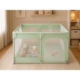 Delunaro dečija ogradica za igru sa dodatnom zaštitom 150x180x65cm ( KLK2612-Light-Green ) Cene