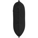  Jastuk za leđa Crna 60 x 19 x 50 cm tkanina | shoptok.hr