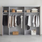 Mömax Omara Z Drsnimi Vrati Cismon, Bela, Barva Hrasta, 220 Cm | Shoptok.si