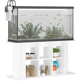  Stalak za akvarij bijeli 120 x 40 x 60 cm od konstruiranog drva | Eponuda.com