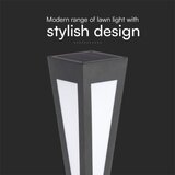  LED solarna lampa LED/2W/3,7V IP65 3000K crna | Eponuda.com