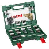 Bosch 91 komadni set V-Line TiN izvijača i bita, sa ustavljačkim odvijačem i magnetskom šipkom | shoptok.hr
