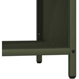  Stalak za drva za ogrjev s drvenim vrhom 100,5x35,5x40 cm | shoptok.hr