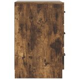  Nočna omarica Dimljen hrast 43 x 41 x 63,5 cm Inženirski les, (5000210032) | Shoptok.si