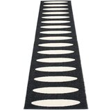 Pappelina črn zunanji in notranji tekač 70x300 cm ella black – Cene