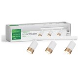 Greentech LED spot svetiljka gu10 x3 belo-zlatna ( biancolux-3l ) Cene