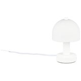  Bela namizna svetilka s steklenim senčilom (višina 19 cm) Glenn – | Shoptok.si