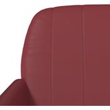  Klupa crvena boja vina 107x80x81 cm od umjetne kože | shoptok.hr