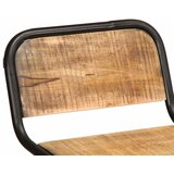  Barske stolice 2 kom 46x35,5x80 cm puno drvo grubo mango | Eponuda.com