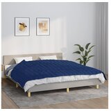  Obtežena odeja modra 155x220 cm 11 kg blago | Shoptok.si