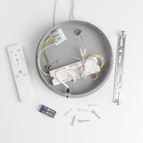  Brilagi - LED prigušiva luster na sajli LED/40W/230V 3000-6500K siva + daljinski upravljač | Eponuda.com