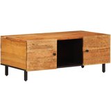 Maison Chic Klubska mizica - kavna mizica - Nizka mizica 100x54x40 cm trden akacijev les, (21754225) Cene