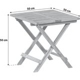 Gardenson Vrtna Mizica Erna, 50x50x50cm, Masivno | Shoptok.si