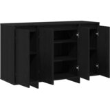  Kreveta Crni hrast 120 x 41 x 75 cm Konstruirano drvo | shoptok.hr