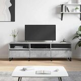 TV ormarić boja betona 150x30x44,5 cm od konstruiranog drva | Eponuda.ba