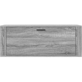  Zidni ormarić za cipele siva boja hrasta 100x35x38 cm drveni | shoptok.hr
