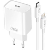 XO 20W polnilec USB-C Power Delivery s kablom iPhone Lightning, Bela, (5000305707) Cene