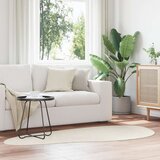  Tepisi Krem Poliester 100 x 200 cm Neklizajući Cijene