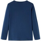  Dječja majica dugih rukava tamnoplava 104 | shoptok.hr