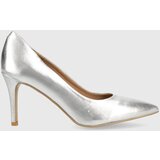 Wojas Usnjene visoke pete srebrna barva, 3509359 | Shoptok.si