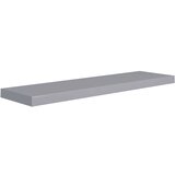 vidaXL plutajuće zidne police 2 kom sive 90 x 23,5 x 3,8 cm MDF | shoptok.hr