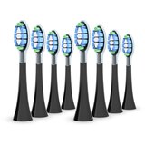 Ultrasonic nastavci za Philips Sonicare C3 Premium Plaque Defense, 8 komada, crni Cijene