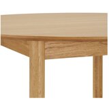 House Nordic Okrogla raztegljiva jedilna miza z dodatno ploščo v hrastovem dekorju ø 120 cm Bundaberg – | Shoptok.si