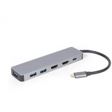Docking station GEMBIRD USB adapter Type-C 3-in-1 multi-port adapter Hub + HDMI + PD, A-CM-COMBO3-03 Cijene
