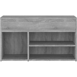  Klupa za cipele boja sivog hrasta 80x30x45 cm konstruirano drvo | Eponuda.ba
