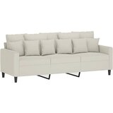  Trosjed s tabureom krem 180 cm baršunasti | shoptok.hr