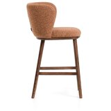 Kave Home Oblazinjen barski stol v barvi terakote (višina sedeža 65 cm) Ciselia – | Shoptok.si