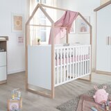 Roba Bijeli dječji krevet 60x120 cm Cabane – | shoptok.hr
