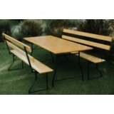 Olimp Sport Pivski sto + 2 klupe sa naslonom 200x80 | ePonuda.com