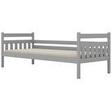  Drveni dječji krevet Dawid - sivi - 160x80 cm - Bez ladice | shoptok.hr