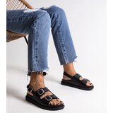 Gemre Black platform sandals Bashera | ePonuda.com