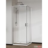 Quartz tuš kabina EL90200/EL110200 elemento ker srebrni ram 90x110x200cm providno staklo | ePonuda.com