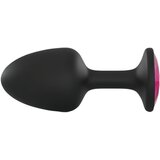 Dorcel Geisha Plug Ruby M - analni dildo od ružičastog kamena (crni) Cijene