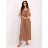 Och Bella Dress-TW-SK-BI-L0125.52-brown | Shoptok.si