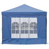  Zložljiv vrtni šotor s stranicami moder 3x6 m, (20601008) | Shoptok.si